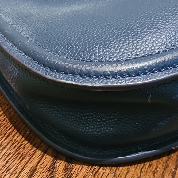 Kate Spade Navy Leather "Orchard Street - Small Hemsley" Crossbody Bag - Picture 13 of 16